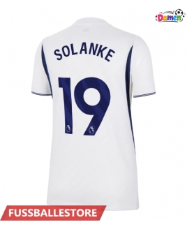 Günstige Tottenham Hotspur Dominic Solanke #19 Heimtrikot Damen 2026-27 Kurzarm